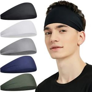 faixa de cabeça esportiva absorvente