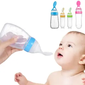 colher de garrafa de alimentação para bebês