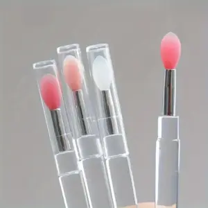 escova labial de silicone