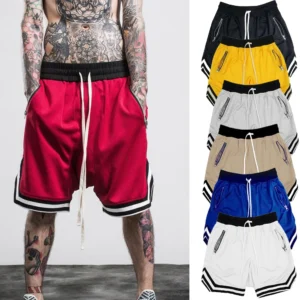 calção masculino esportivo malha