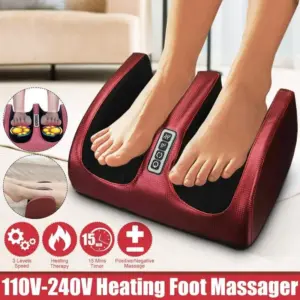 massageador elétrico de pés shiatsu