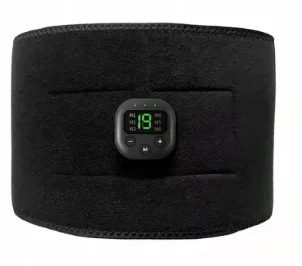 Massageador Elétrico Portátil Cinto Corporal Recarregável Preto - Imagem 6