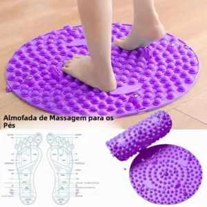 placa de massagem para pés com imãs