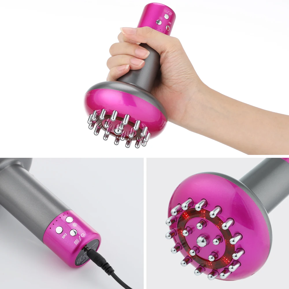 Massageador Corporal Elétrico Sem Fio Roxo - Imagem 5