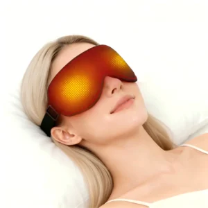 máscara de olhos aquecida