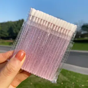 escova labial descartável maquiagem