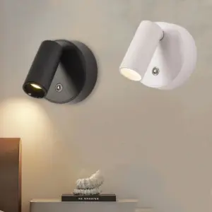 luminária de parede led recarregável