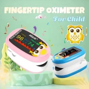 oxímetro de pulso infantil recarregável