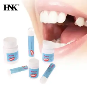 cola adesiva dentária temporária