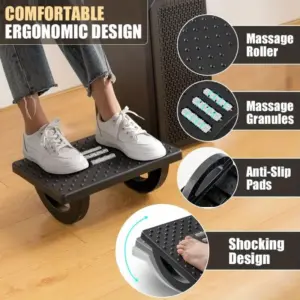 descanso para os pés ergonômico