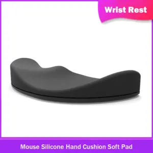 descanso de pulso para mouse de silicone