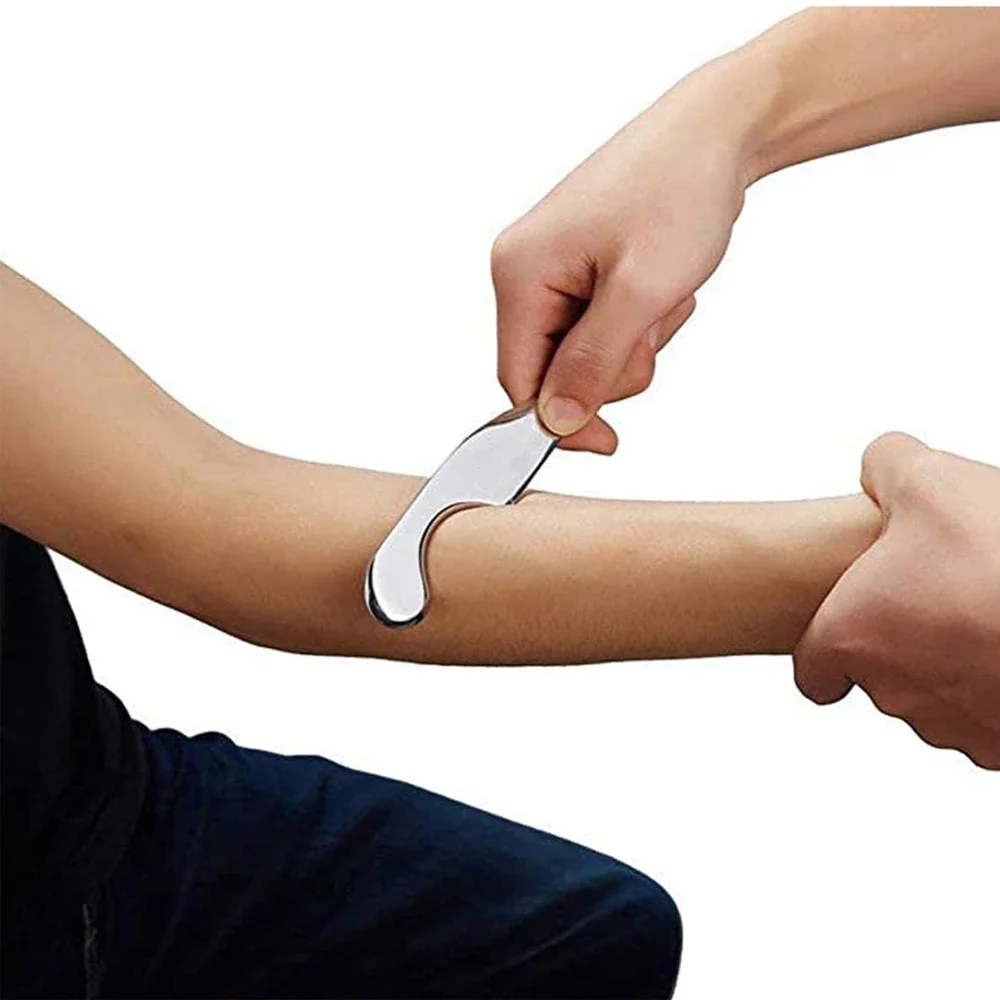 Gua Sha de Aço Inoxidável IASTM para Mobilização de Tecidos Moles - Imagem 5