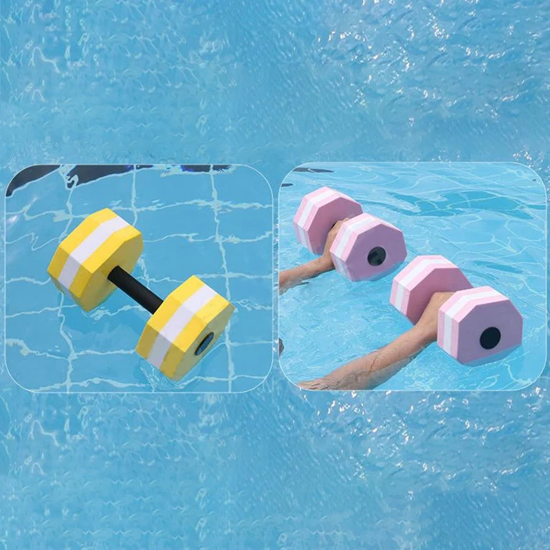Haltere Flutuante Octogonal de EVA para Hidroginástica - Imagem 5