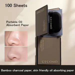 papel absorvente de óleo de carvão de bambu