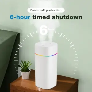 umidificador de ar 600ml branco