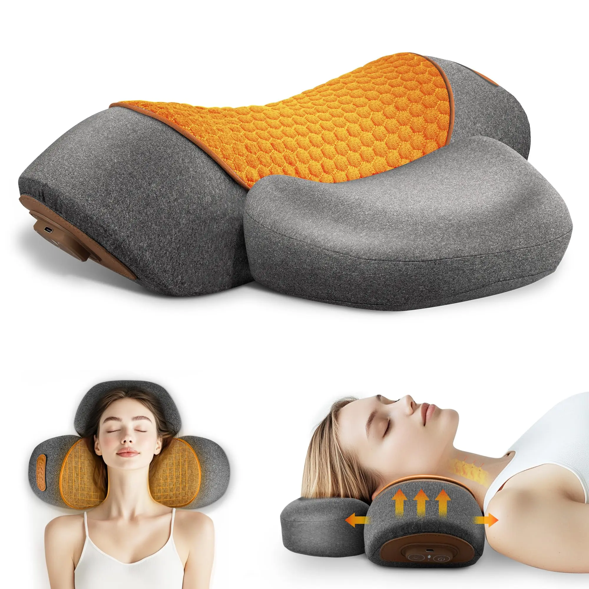 massageador elétrico pescoço aquecimento