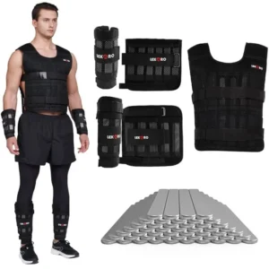 colete de treinamento ajustável 20kg