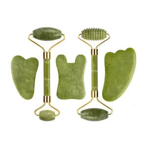 rolo de jade natural gua sha