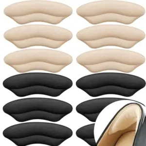 almofadas de calcanhar para sapatos grandes