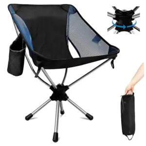 cadeira de camping dobrável 360 graus