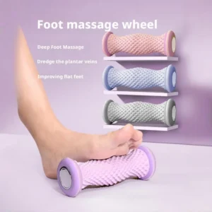 rolo massageador de pés e pernas