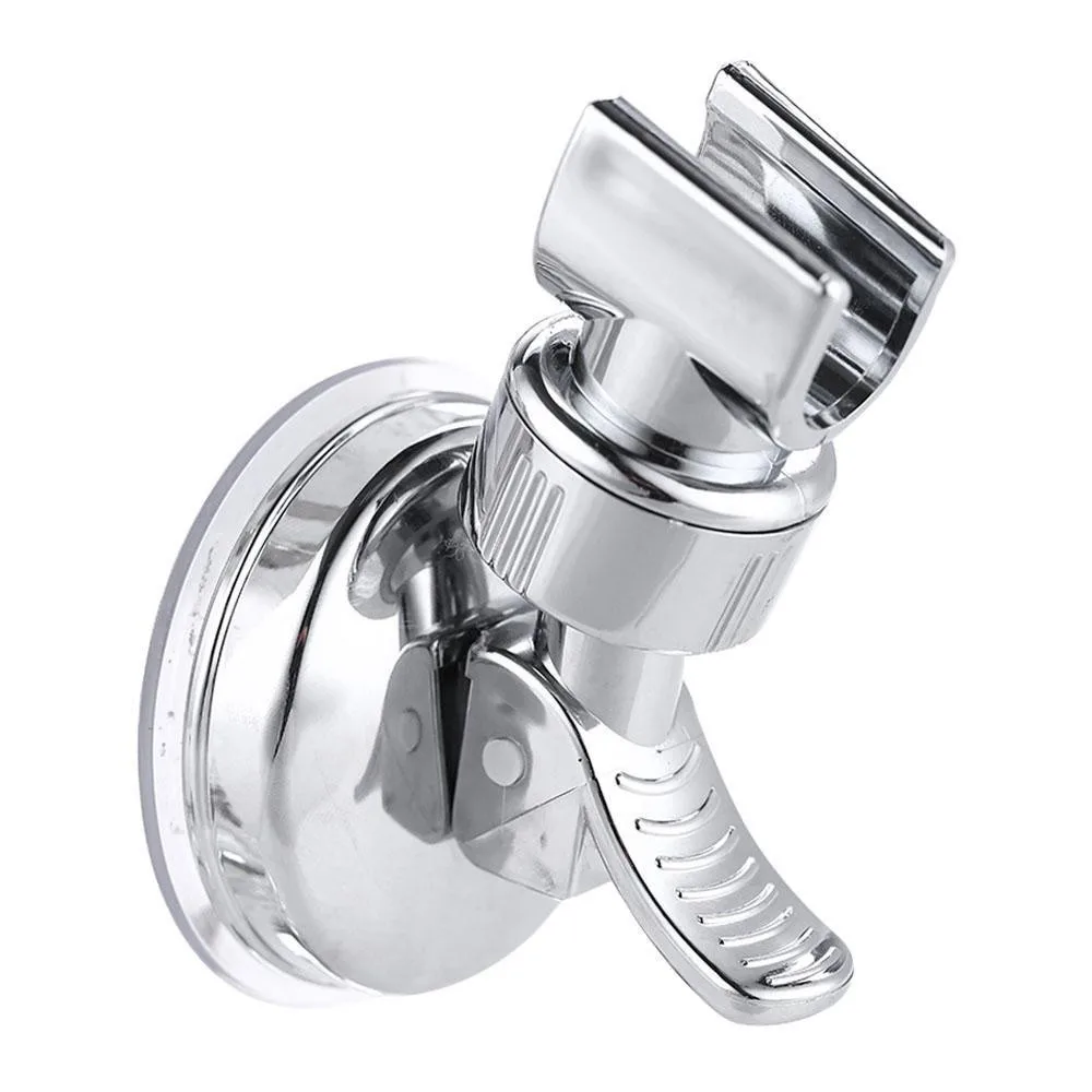 Suporte para Chuveiro de Mão com Ventosa Ajustável Prata - Imagem 3