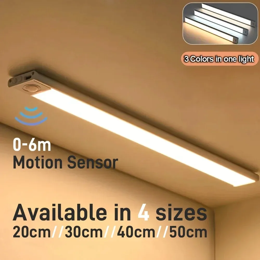 Luz Noturna com Sensor de Movimento USB Recarregável - Imagem 2