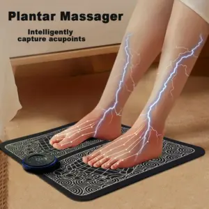 tapete de massagem de pés elétrico