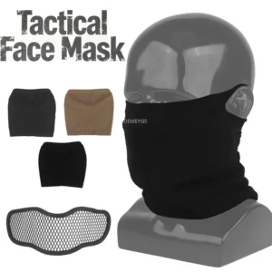 balaclava airsoft com protetor de aço