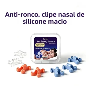 clipe nasal magnético de silicone antirronco