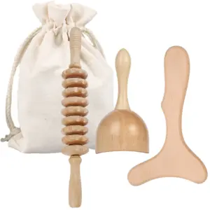 rolo de madeira para massagem