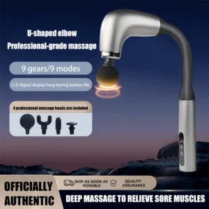 pistola elétrica de massagem corporal