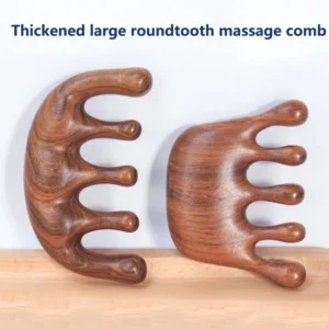 pente massageador de sândalo