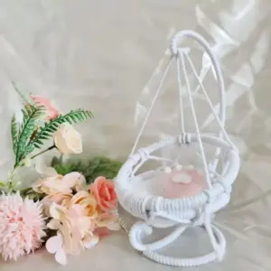 cadeira de balanço diy para boneca