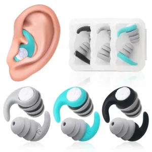 tampões de ouvido de silicone