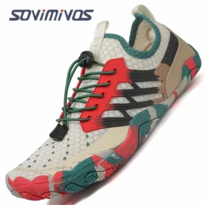 sapatos de trilha descalços