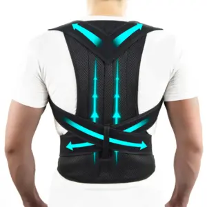 suporte postural com cinta lombar