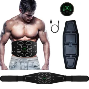 cinto tonificador abdominal ems elétrico