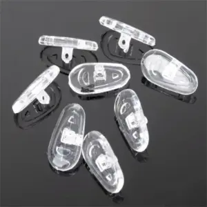 almofadas de nariz de silicone para óculos