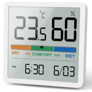 medidor digital umidade temperatura interna