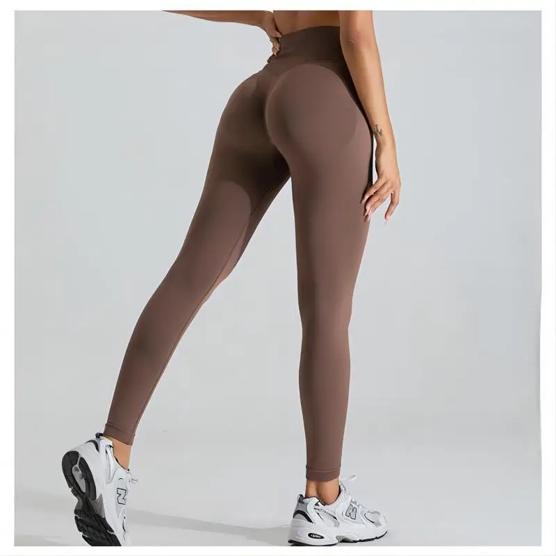 Legging Yoga Cintura Alta Sem Costura Scrunch - Imagem 3