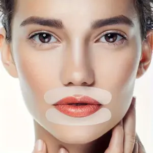 almofada labial reutilizável silicone