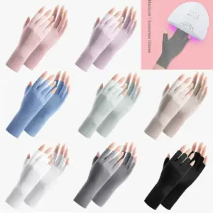 luvas de proteção UV para unhas
