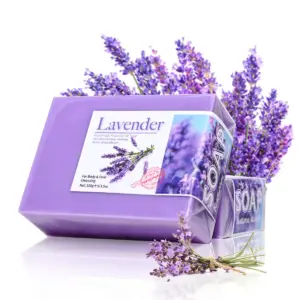 sabonete de lavanda orgânico natural