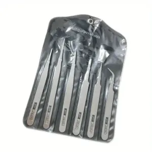 conjunto de pinças de precisão