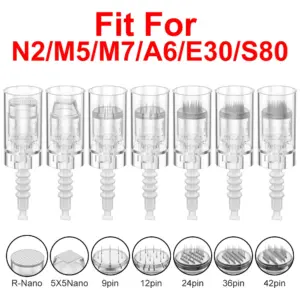 cartucho de agulhas microneedling baioneta