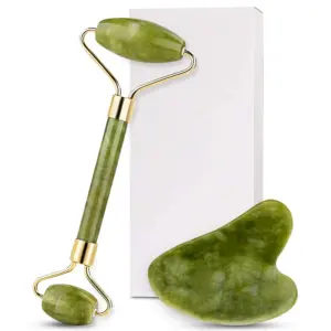 rolo de jade e gua sha