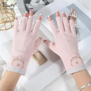 luvas protetoras UV para unhas gel