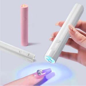 mini lâmpada fototerapia portátil unhas