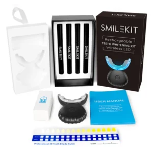kit clareamento dental led 16 lâmpadas